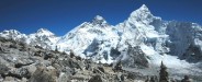 Mount Everest 8848m. (World's tallest peak)